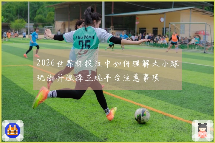 2026世界杯投注中如何理解大小球玩法并选择正规平台注意事项
